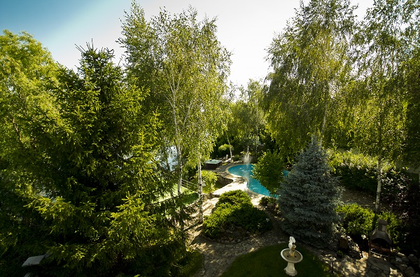 casa snagov lac-piscina