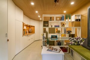 un garaj obisnuit este transgormat de o echipa de designeri