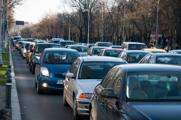 Problema traficului, tot mai acută. Vezi cele mai predispuse zone