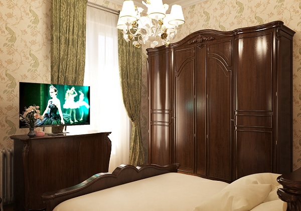 amenajare clasic-romantica creata de designeri romani