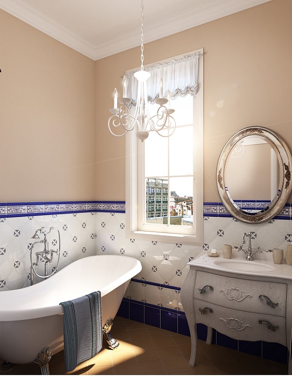 amenajare clasic-romantica creata de designeri romani