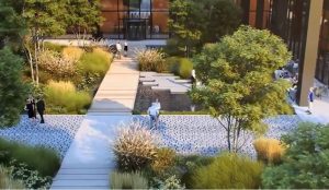 birourile viitorului: gradini integrate si spatii de relaxare in aer liber