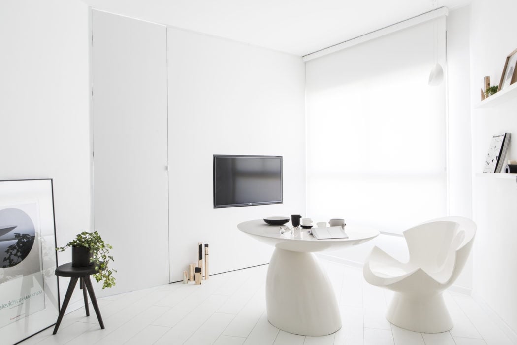 Amenajarea unui apartament ingust de 42 de metri patrati