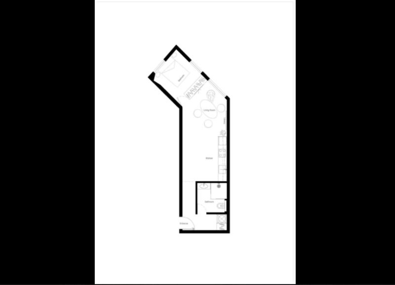 Amenajarea unui apartament ingust de 42 de metri patrati