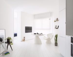 Amenajarea unui apartament ingust de 42 de mnetri patrati