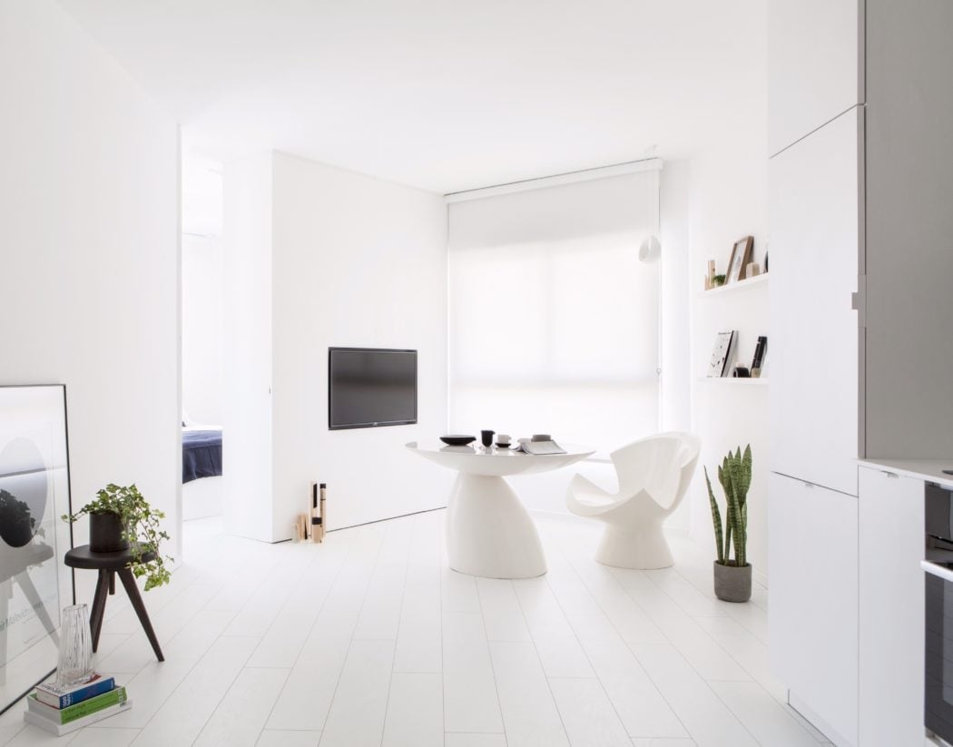 Amenajarea unui apartament ingust de 42 de mnetri patrati