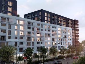 102 The Address locuinte magazine si birouri la un loc ansamblu de proportii intr-o zona de business fierbinte a Capitalei