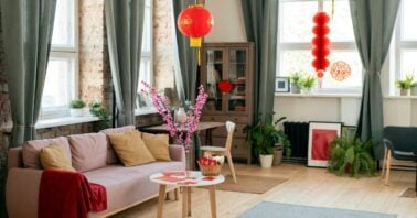 sufragerie aranjata in stil feng shui