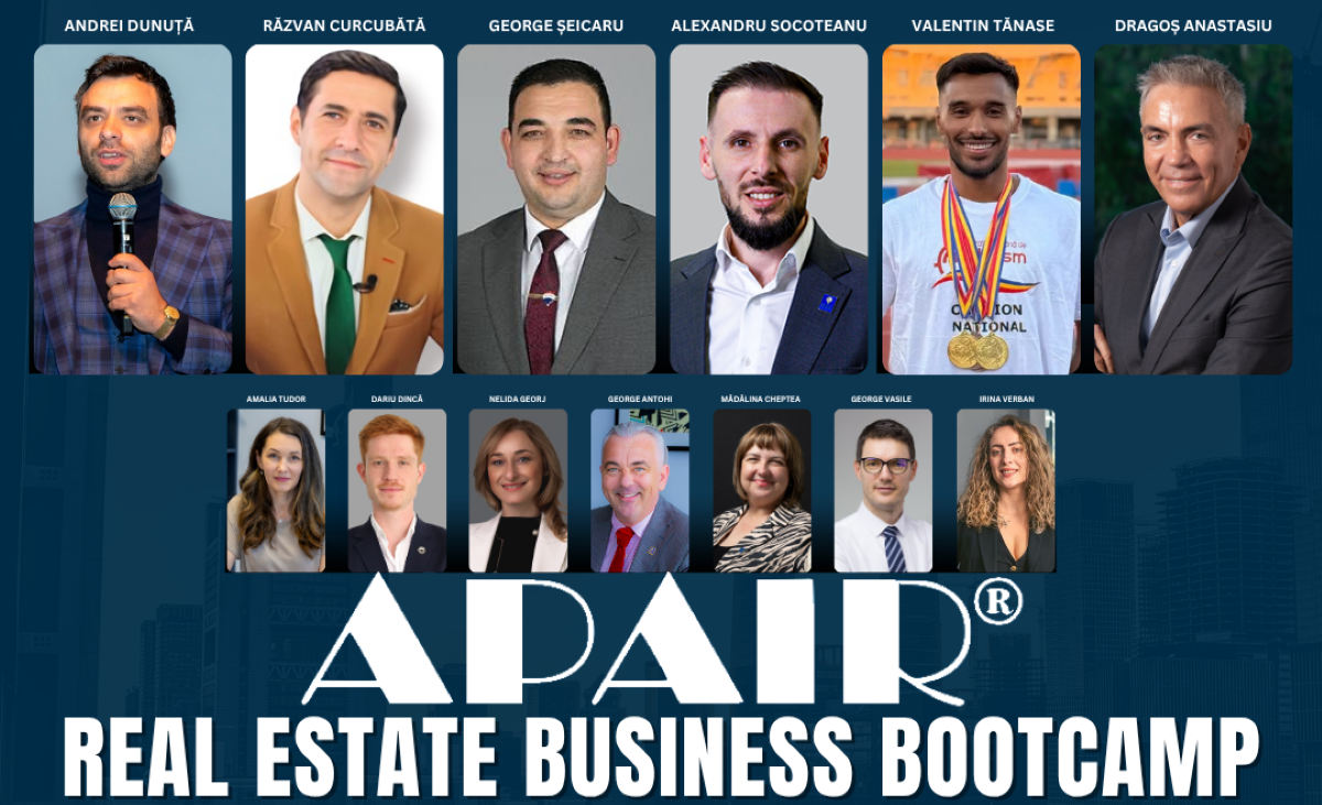 speakeri eveniment APAIR Real Estate Business Bootcamp 2026