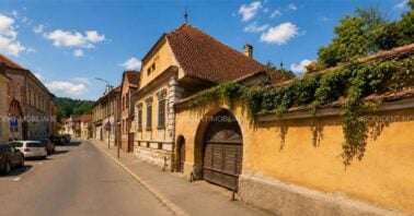 exteriorul casei balasa brancoveanu din brasov