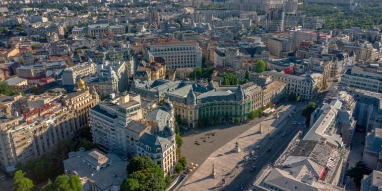 peisaj urban bucuresti