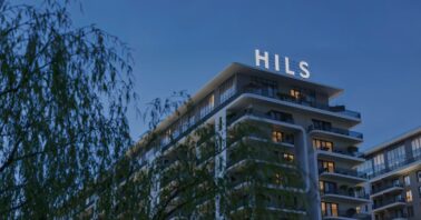 imagine cu un proiect rezidential hils development