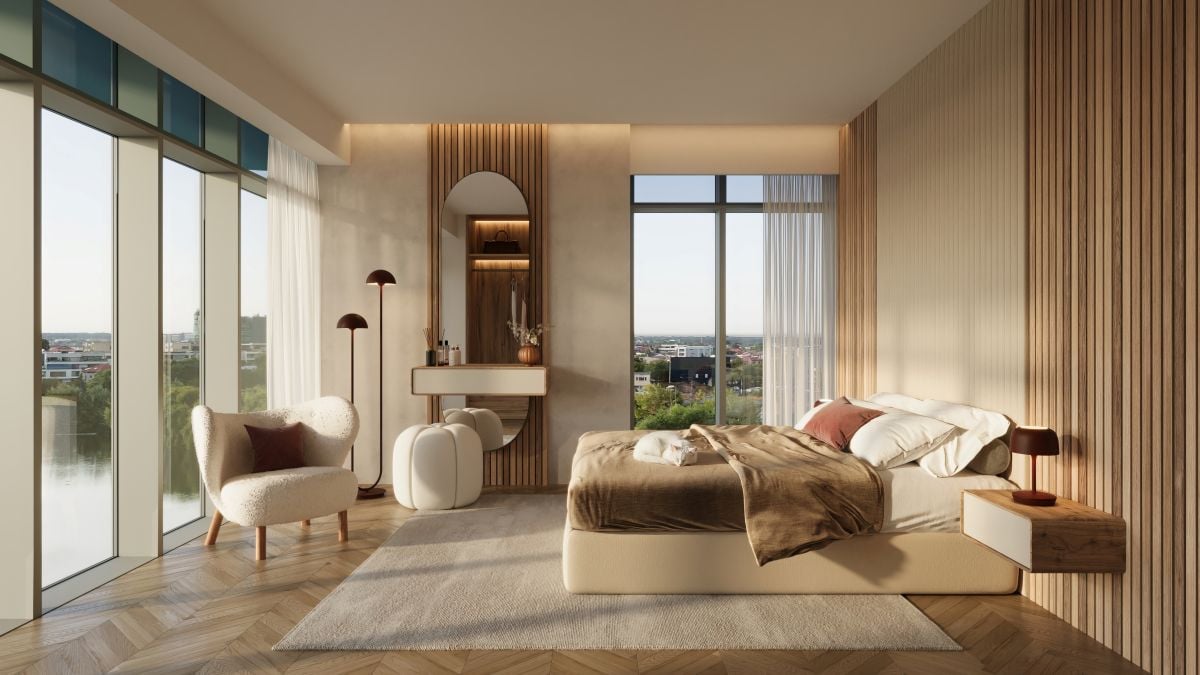 interior apartament in proiectul rezidential hils nord din pipera