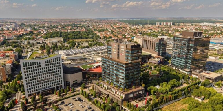 panorama orasului timisoara din romania