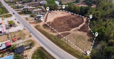 lot de teren identificat pentru vanzare