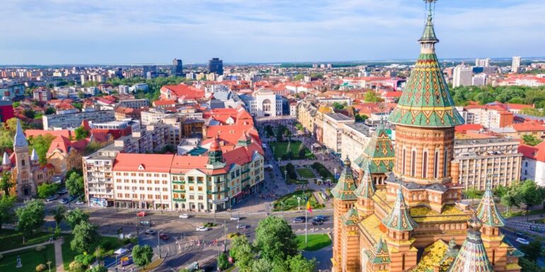 panorama orasului timisoara din romania